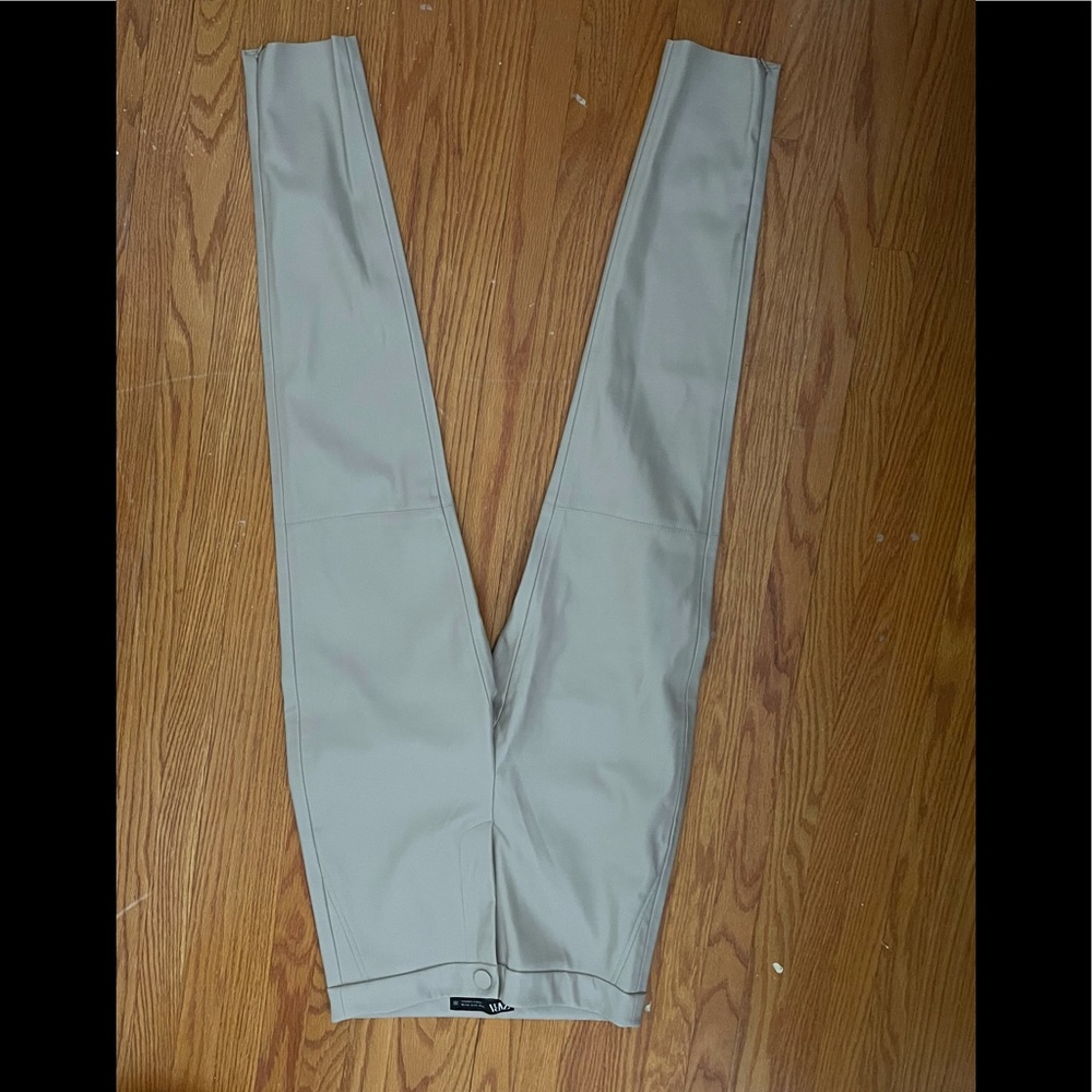 ZARA faux leather pants/leggings